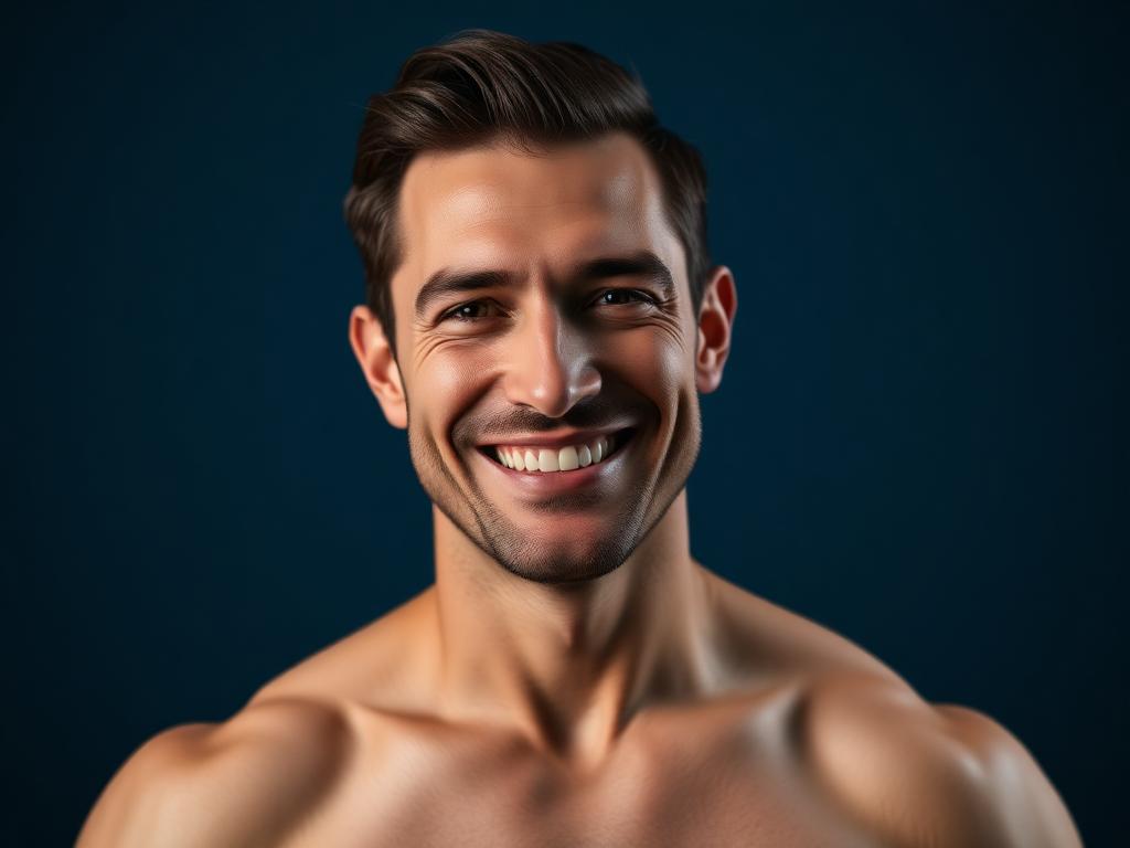 Confident man after using Virex Male Enhancement
